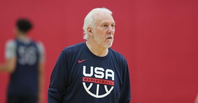 老K带队10年输1场!波波维奇的美国男篮已经9胜5负